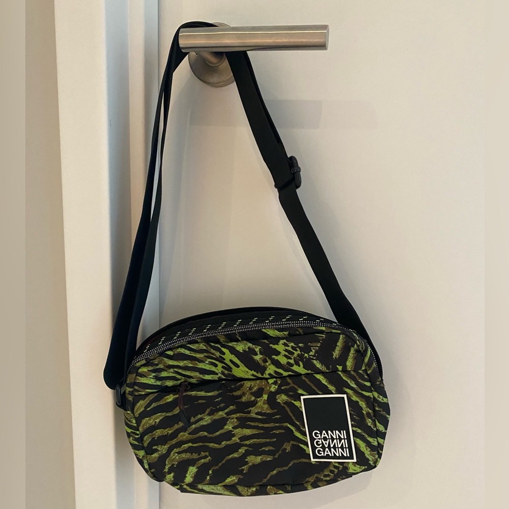 GANNI Nylon Crossbody Bag